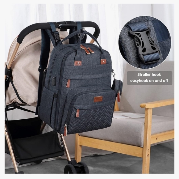 Guffo Baby Diaper Bag Backpack with Changing Station for Boys Girls, - Picture 1 of 9
